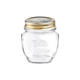 300ml Quattro Stagioni Amphora Glass Storage Jar - By Bormioli Rocco