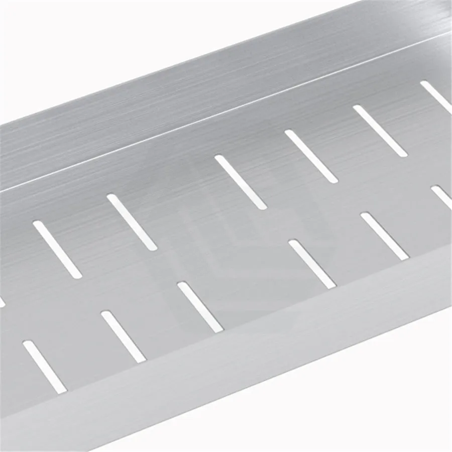 443x183x40mm Square Stainless Steel Colander for Kitchen Sink