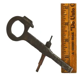 Antique CAST IRON MULTI-TOOL Unusual CUSTOM FORGED Bottle/Can Opener SCREWDRIVER