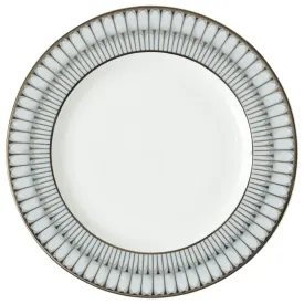 Arcades Grey & Gold Dinner Plate