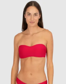 Baku Bandeau Bikini Top - Rococco