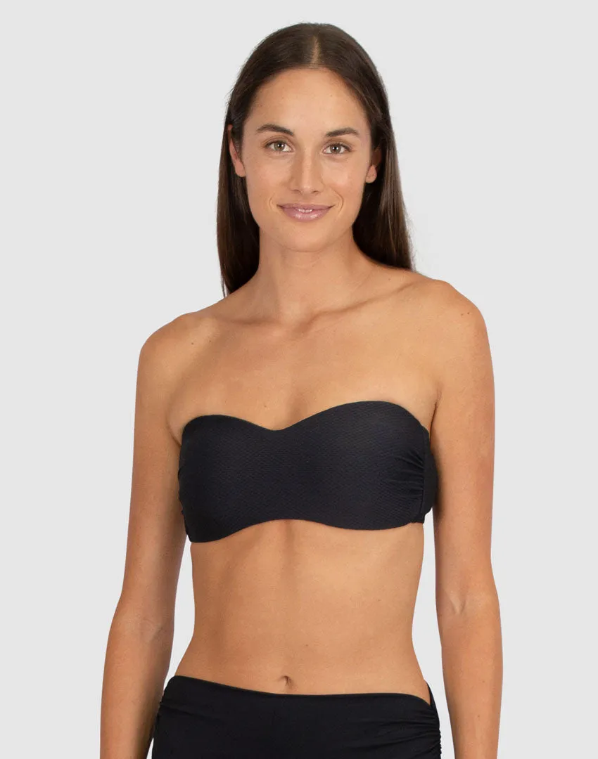 Baku Bandeau Bikini Top - Rococco