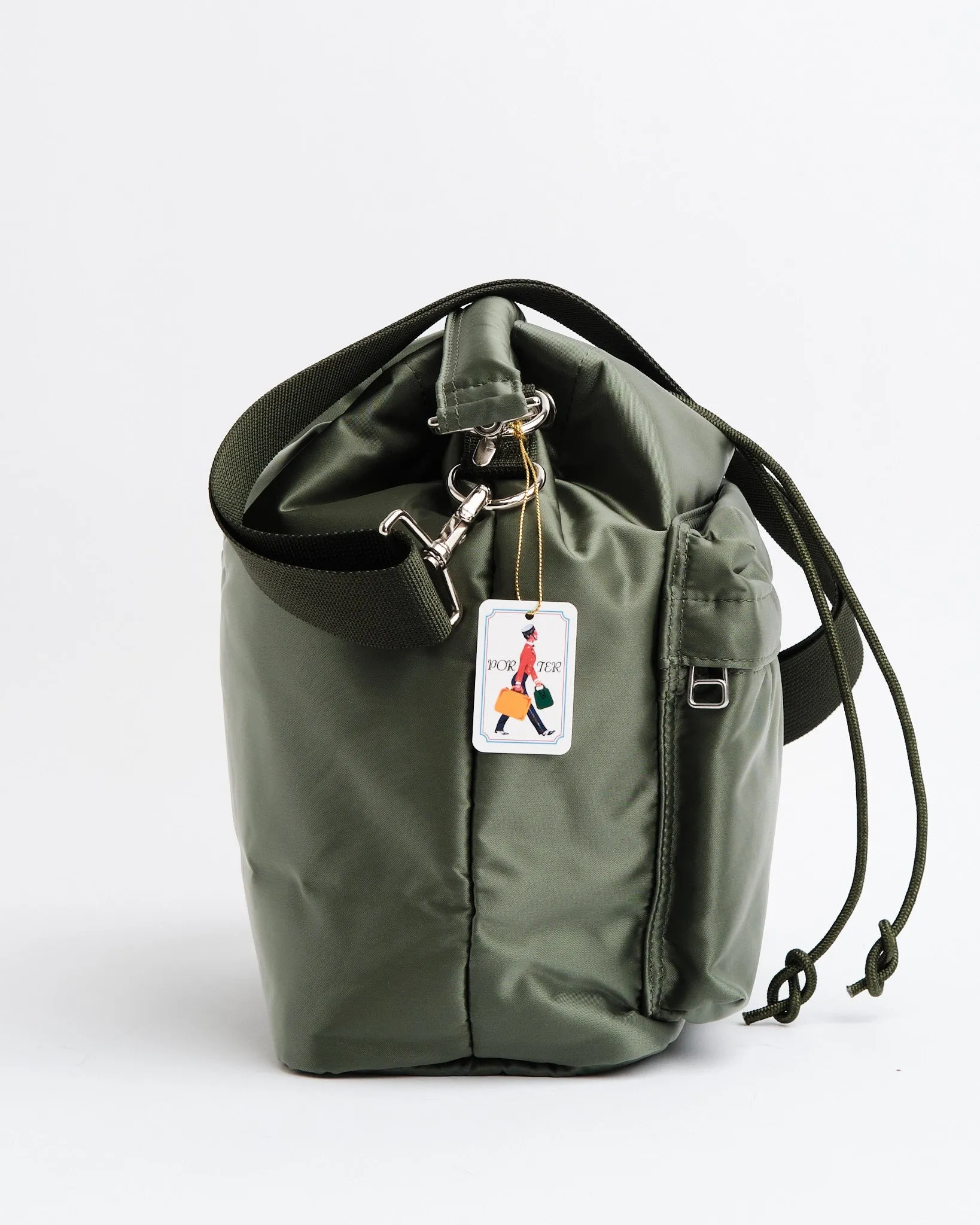 BALLOON BAG (L) SAGE GREEN