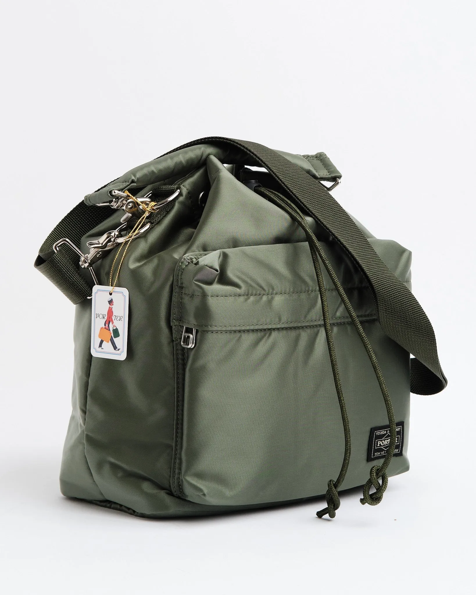 BALLOON BAG (L) SAGE GREEN