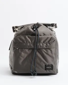 BALLOON BAG (L) SILVER GRAY