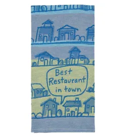 Best Restaurant In Town Dish Towel