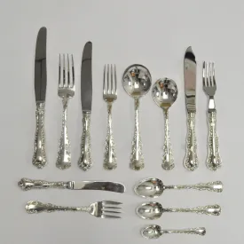 BIRKS LOUIS XV - Individual Place Setting and Serving Pieces