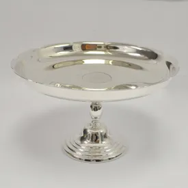 Black Star & Gorham Sterling Pedestal Dish