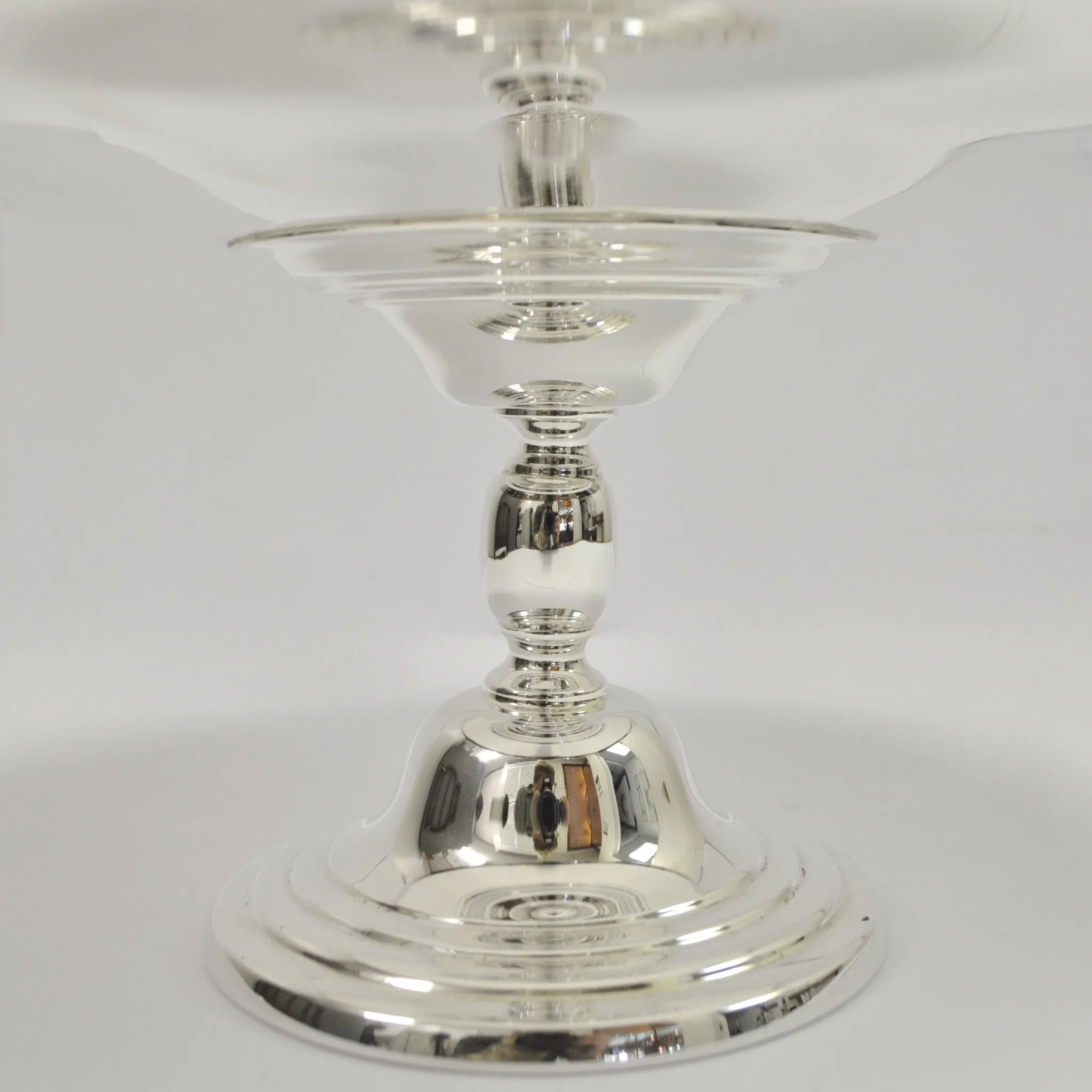 Black Star & Gorham Sterling Pedestal Dish