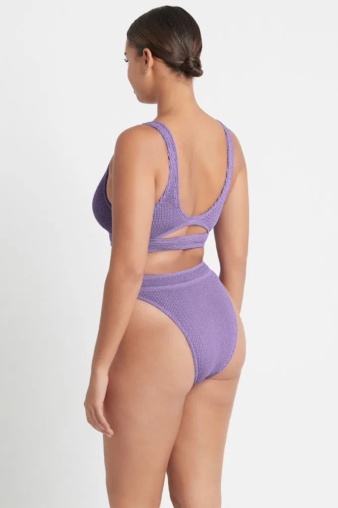 Bond-eye Sasha Crop - Mauve Eco