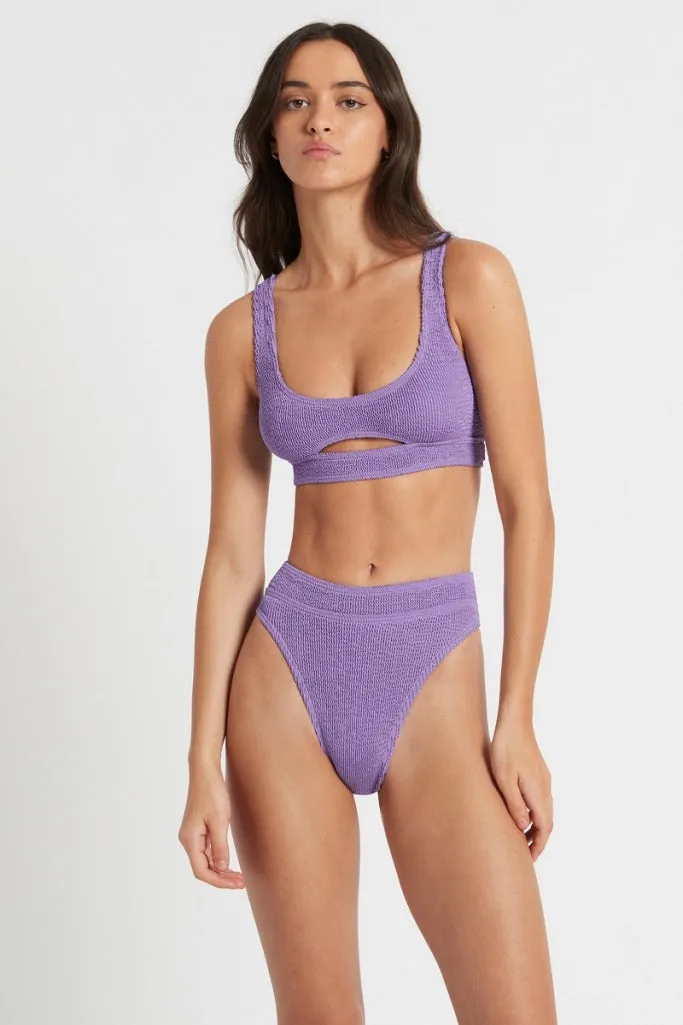 Bond-eye Sasha Crop - Mauve Eco