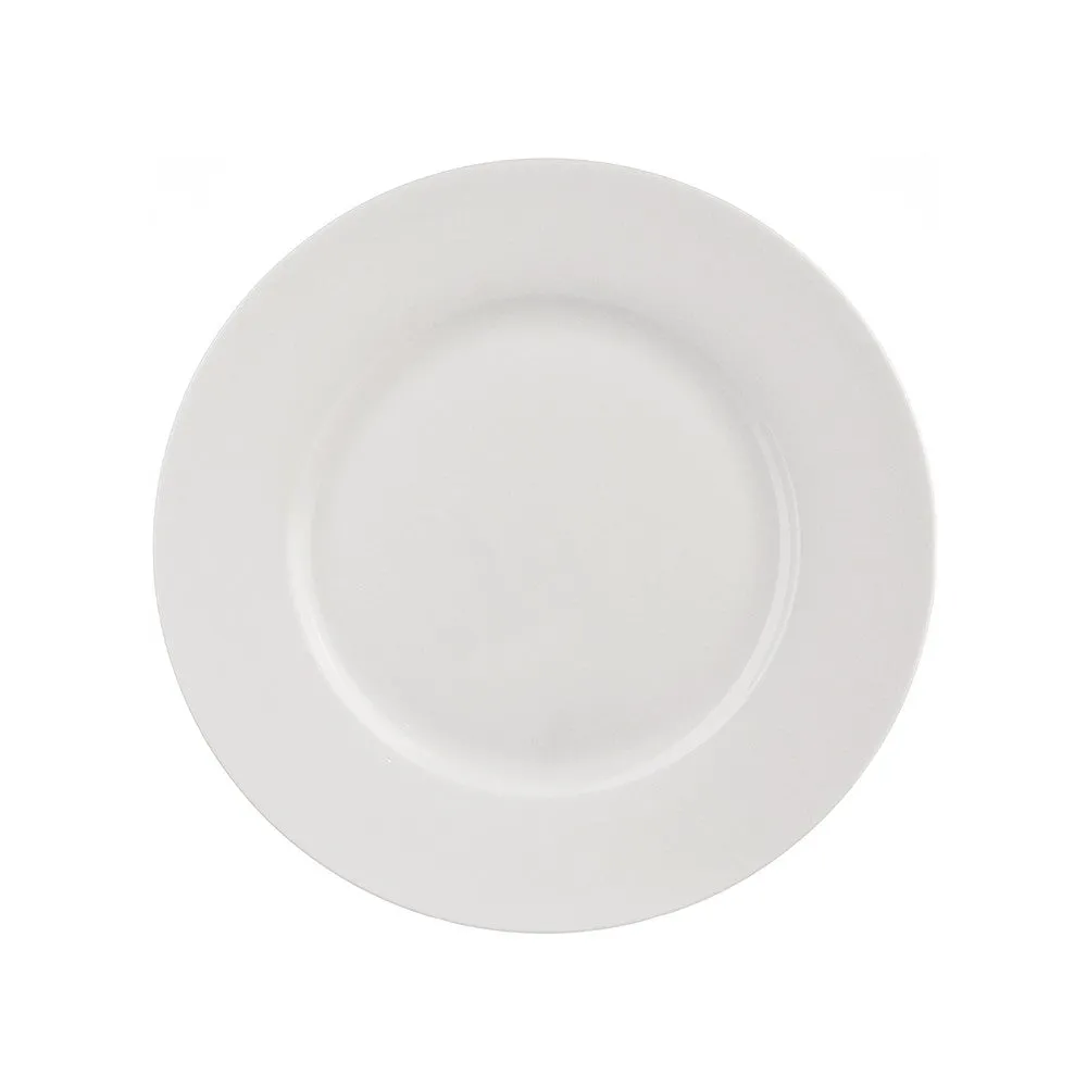 Bone China Rim Side/Entrée Plate 20cm White