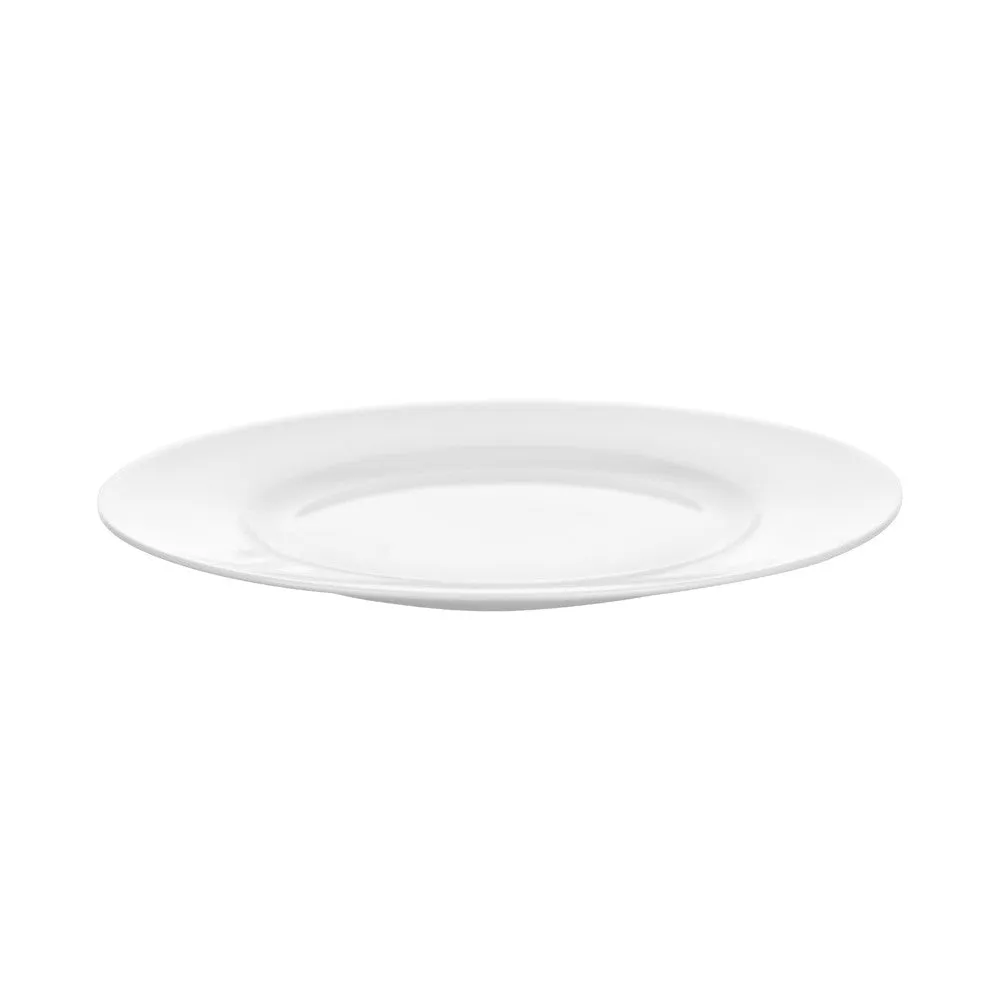 Bone China Rim Side/Entrée Plate 20cm White