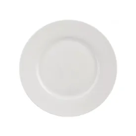 Bone China Rim Side/Entrée Plate 20cm White