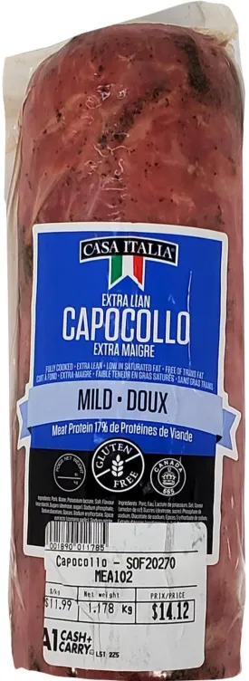 Certainly! To optimize the e-commerce product title for Capocollo, you can include descriptive modifiers to enhance appeal and provide more detailed information. Heres an optimized version:

Premium Italian Capocollo - Dry-Cured Pork Delight with Rich Flavors

This title includes modifiers that highlight the quality (Premium), origin and style (Italian), and characteristics (Dry-Cured, Rich Flavors) of the product.