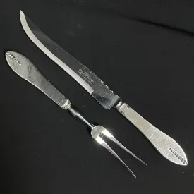 Carl Poul Petersen Sterling Silver Carving Set