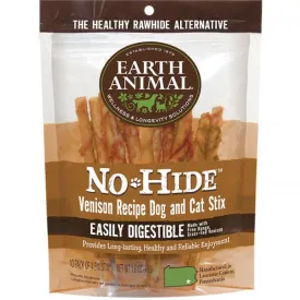 Earth Animal D No Hide Venison Stix 10-Pack