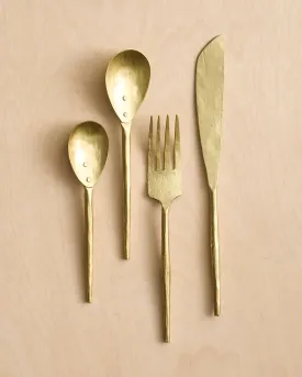 Forged Brass Flatware