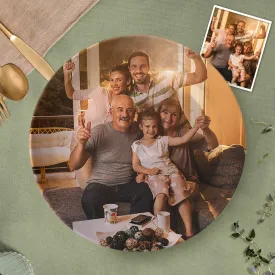 Fully Customizable Photo Ceramic Dinner Plates