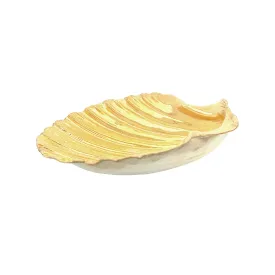 Gold Scallop Shell Dish