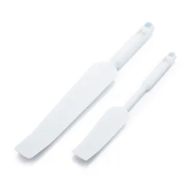 GreenLife Easy Reach Silicone Spatula, 2-Piece Set | White