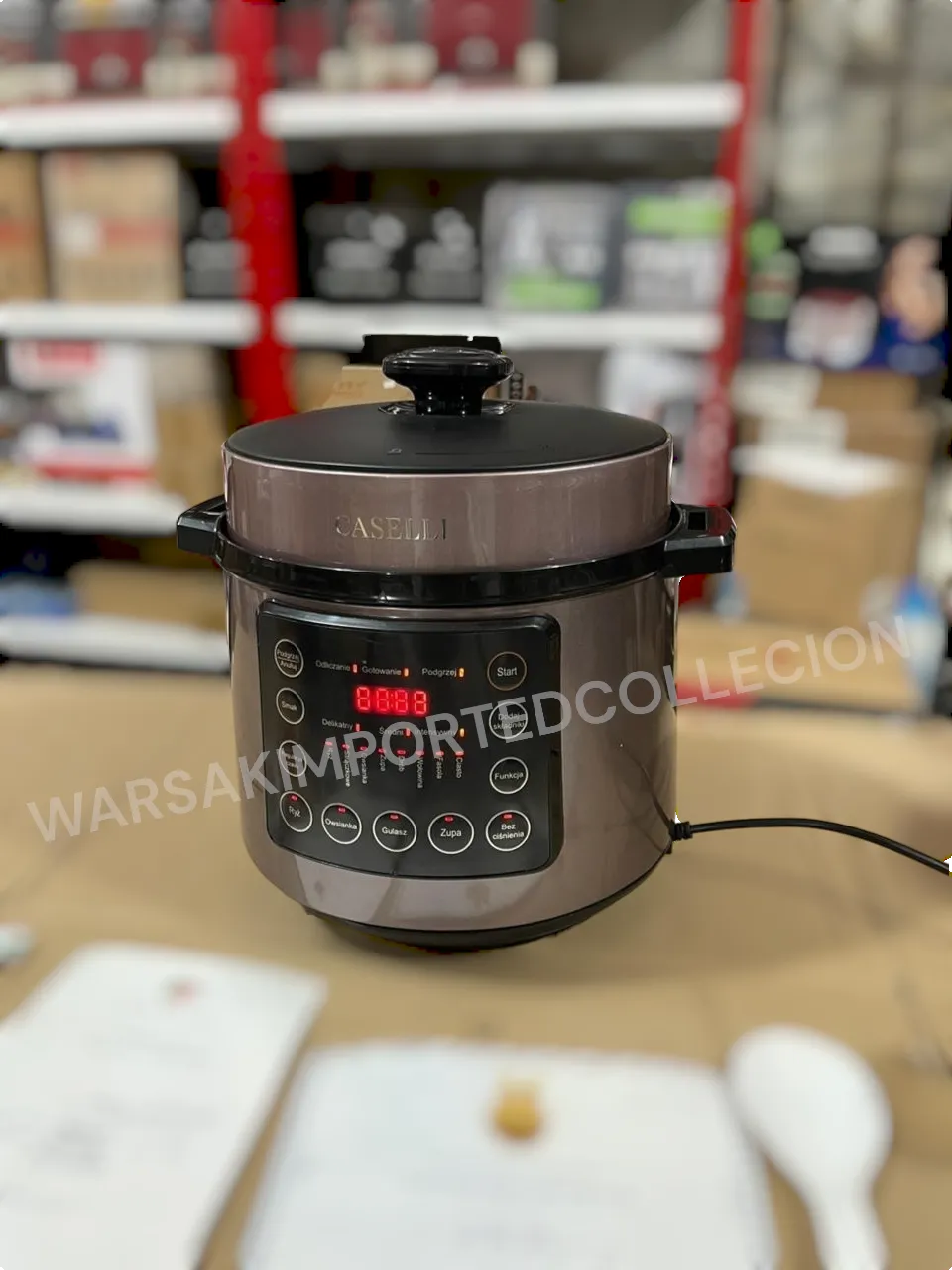 ITALIAN AUTOMATIC ELECTRIC PRESSURE COOKER 5L