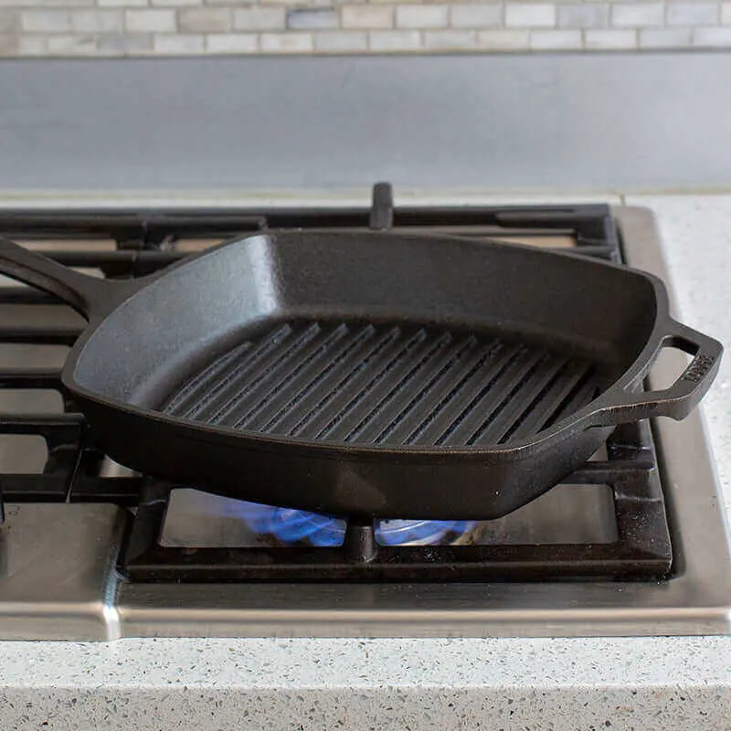 Lodge 10.5" Cast Iron Square Grill Pan