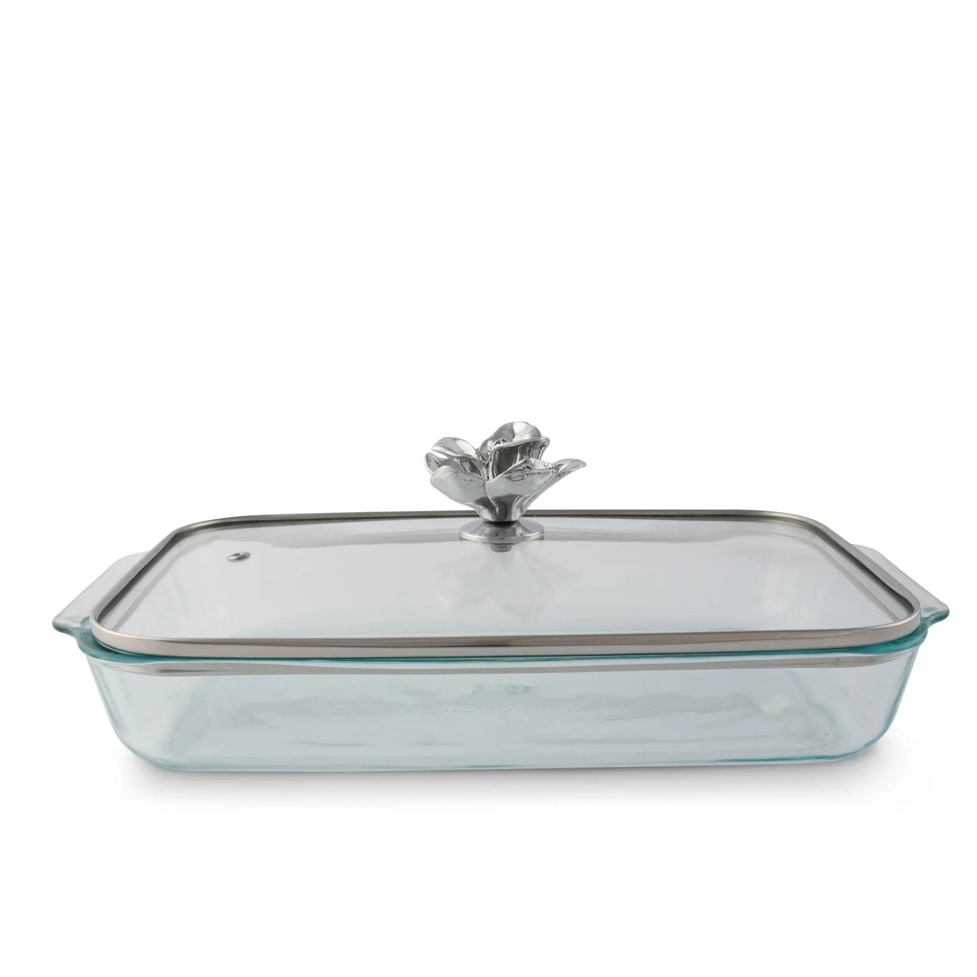 Magnolia Lid with Pyrex 3 quart Baking Dish