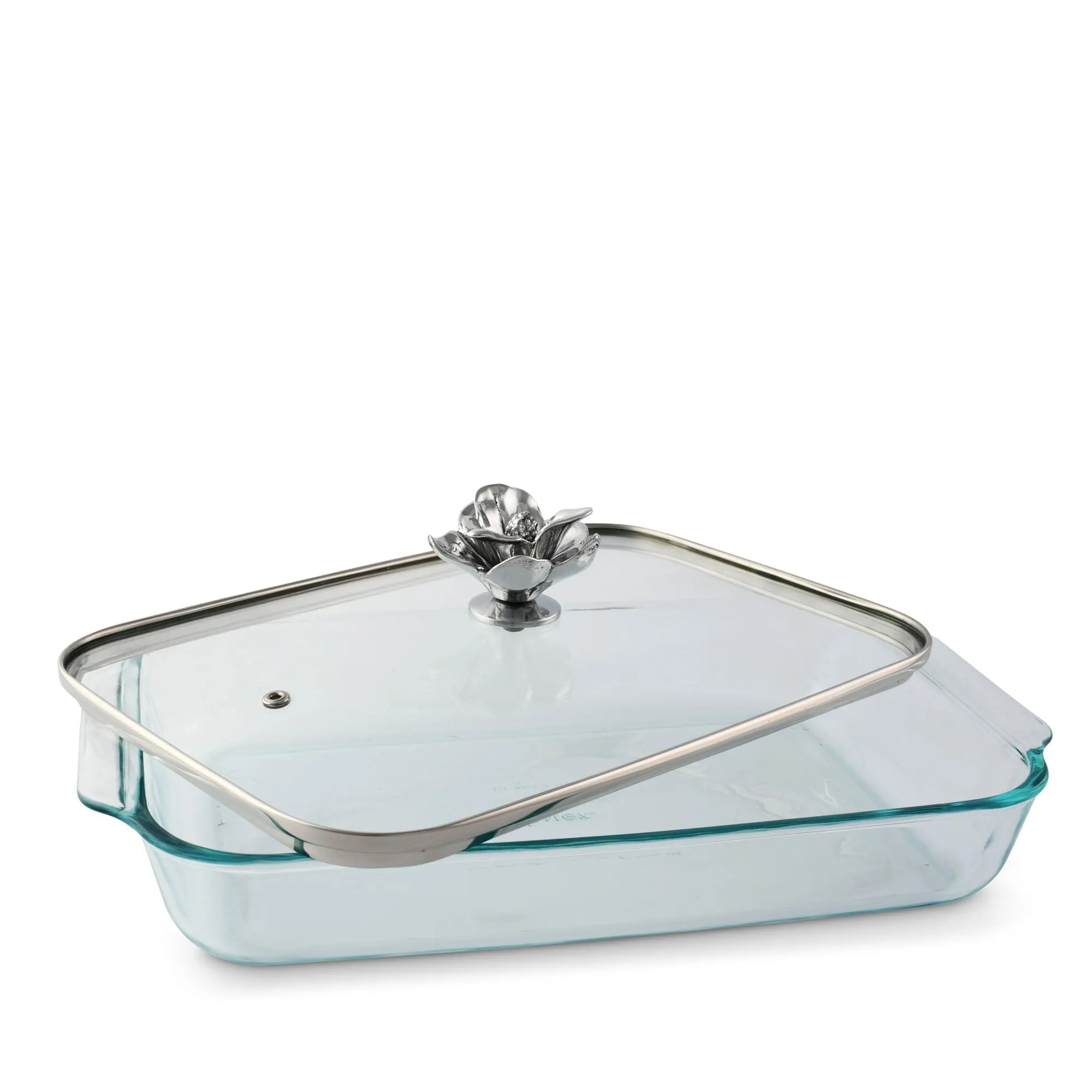 Magnolia Lid with Pyrex 3 quart Baking Dish