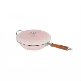 MOCAROSE Enamel Pot 32cm Iron Wok