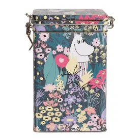 Moomin Buttercup Coffee Tin Dark Teal