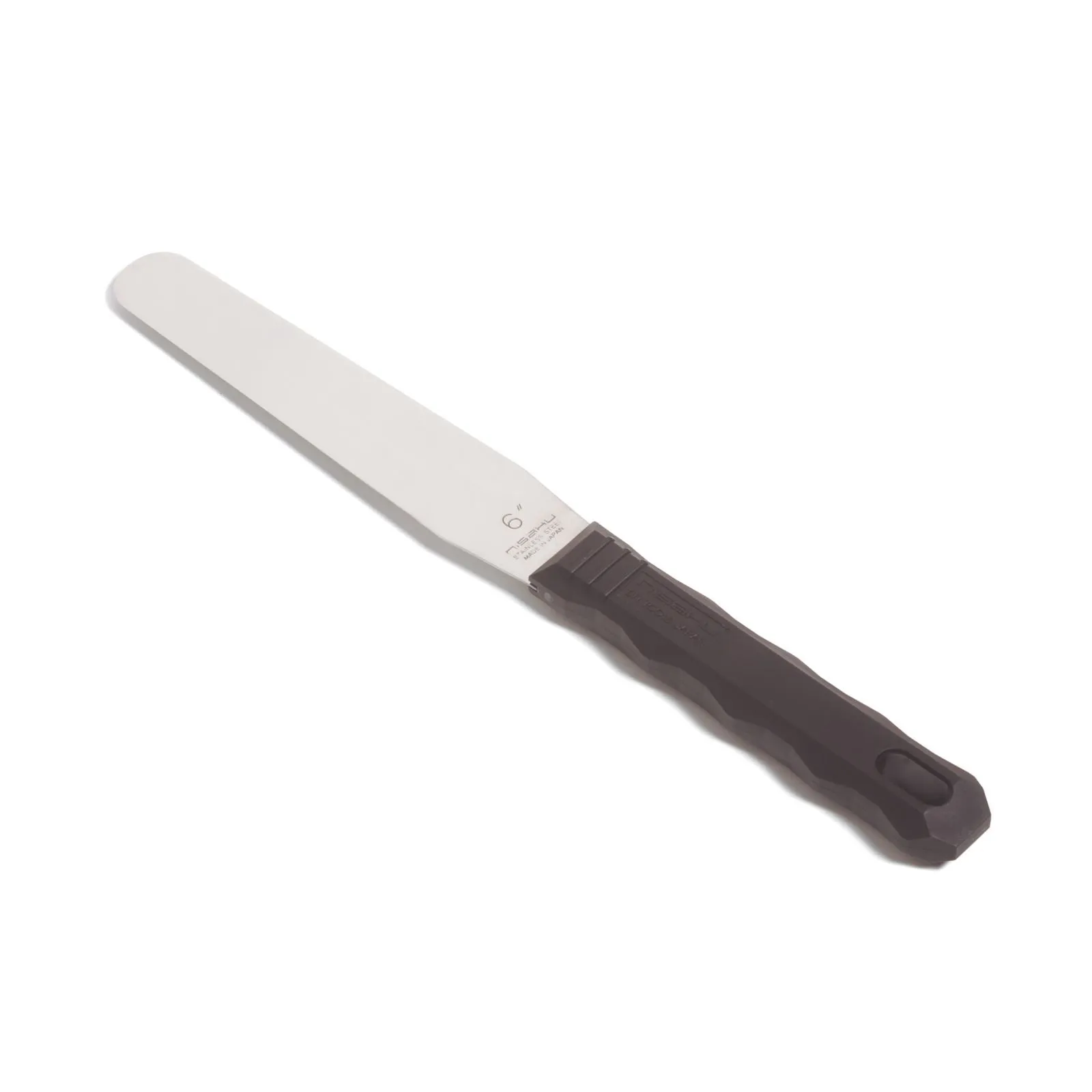 Nisaku Stainless Steel Spatula, 6-Inch Blade