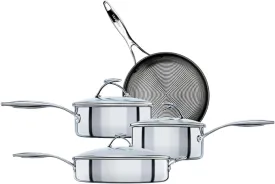 Premium Circulon SteelShield C Series 4-Piece Stainless Steel