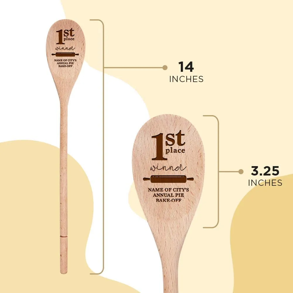 "1st, 2nd, 3rd" Wooden Spoons