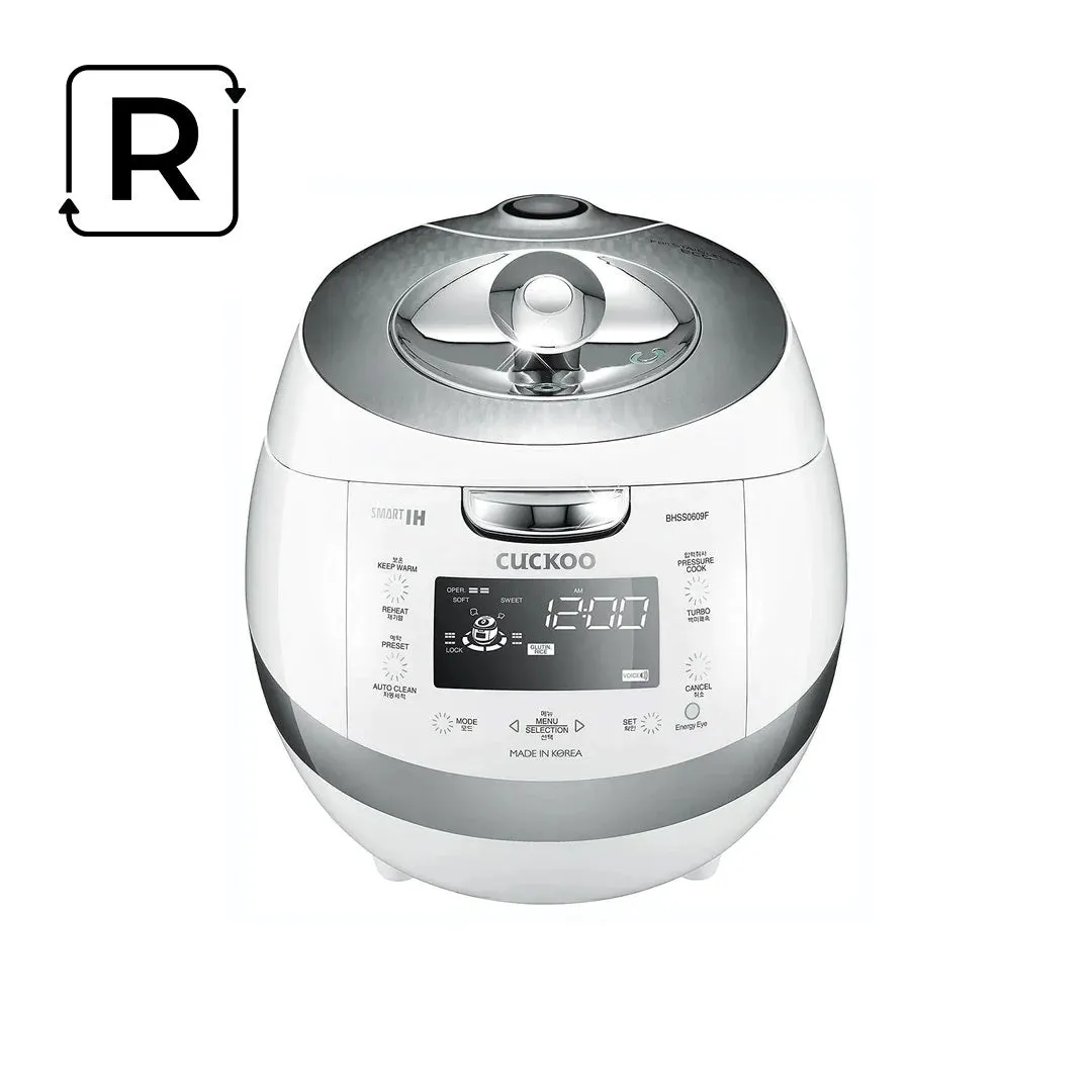 Refurbished B grade 6-Cup IH Pressure Rice Cooker (CRP-BHSS0609F)