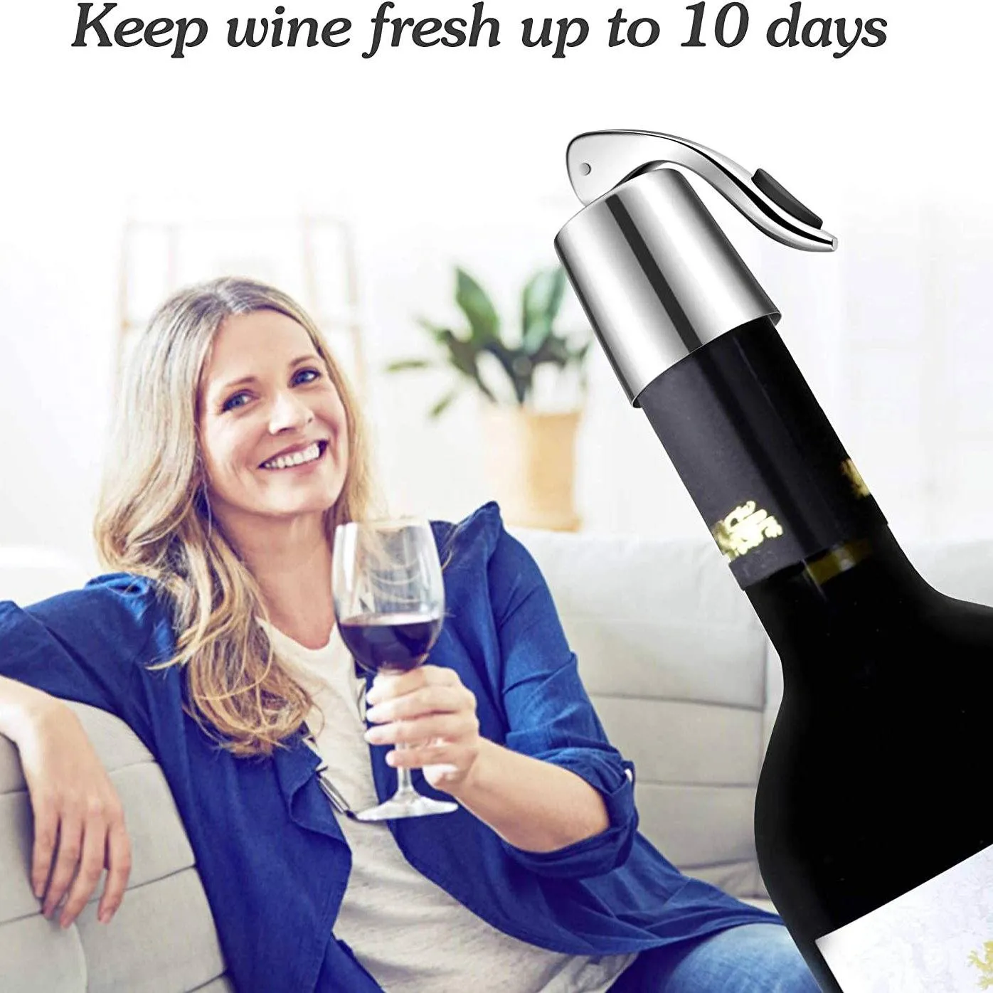 Stainless Steel Wine Bottle Stopper