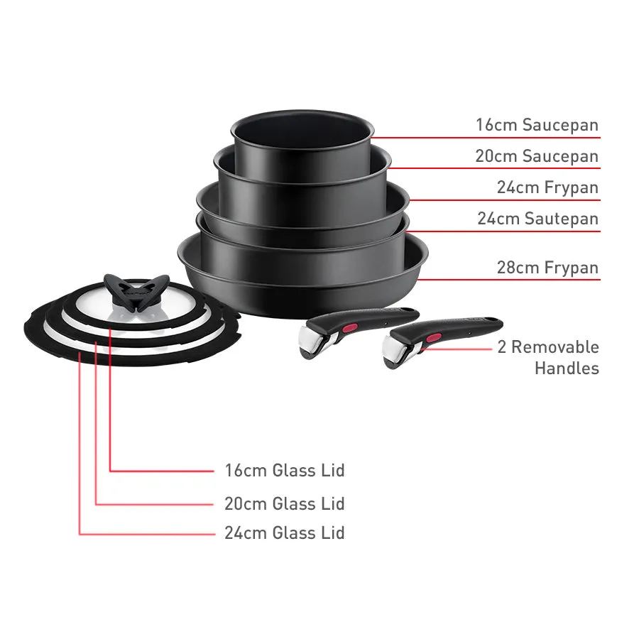 Tefal Ingenio Ultimate Non-Stick Induction 10pc Set