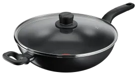 Tefal Specialty Non Stick Wok 32cm   Lid