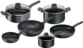 Premium Tefal Ultimate 6pc Cookware Set with Enhanced Non-Stick and Induction Compatibility