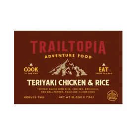 Teriyaki Chicken & Rice by Trailtopia